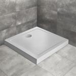 Radaway Doros Stone C 80x80 cm zuhanytálca előlappal, fehér SDRC8080-05-04S (SDRC8080-05-04S)