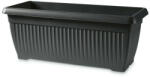 Prosperplast Terra Antracit Műanyag Balkonláda 80 cm, 10db-os csomag (DTT800-S433)