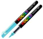 M&G Marker acrilic M&G MOCALO, vârf pensulă - Albastru lapte 607