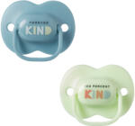 Tommee Tippee Ортодонтични залъгалки Tommee Tippee - AnyTime, Kind Синя и Зелена с кутия за стерилизиране, 6-18 m, 2 броя (TT.0274)