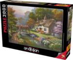 Anatolian Пъзел Anatolian - Къщата с розите, 3000 части (P4917)