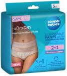 Canpol babies Canpol babies, chiloti postnatali respirabili cu absorbant, 2 in 1, marime S/M, 5 buc