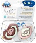 Canpol babies Canpol babies, Sleepy Koala, suzeta din silicon, simetrica, 6-18m, 2 buc. , roz