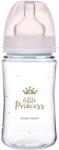 Canpol babies Canpol babies, EasyStart, Royal Baby, biberon cu gatul larg, roz, 240 ml