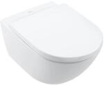 Villeroy & Boch 4670TSR1 - SUBWAY fali WC SoftClose ülőkével, kerámia/fehér 4670TSR1 (VB0213)