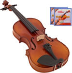  IdeallStore® klasszikus hegedű, 1/2-es méret, fa, szövettok, két húrkészlettel