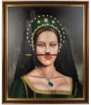  Ecsetbajusz Festmény - Klasszikus Portré - 100x120 cm (KHM-KH1501100272)