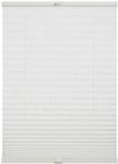  GARDINIA Pliszé Marla fehér, Csíkos Vászonnal, 120x130 cm