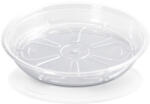 Prosperplast Coubi 46 cm Átlátszó Műanyag Virágcserép Alátét, 10db-os csomag (PPC460-CS99G)