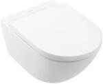 Villeroy & Boch 4670TS01 - Fali WC SoftClose ülőkével, SUBWAY kerámia/fehér 4670TS01 (VB0230)