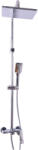 Trendy Sanitary három funkciós zuhanyrendszer, fényes krómozott