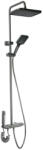 Zegor Grafit Multifunkciós Zuhanyrendszer Zongoragombos Panellel, Kerámiabetétes Csapteleppel, Esőztető Funkcióval - KEM16-A001MG