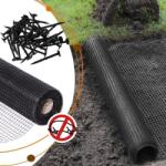 SPRINGOS Vakondháló 2x50m 270g/m2 - Fekete (AN0003)