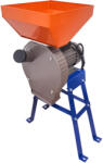 DDT Elektromos malom DDT-támogatással, gabonához, 10 literes tál, 3500 W, 200 kg/h, 3000 fordulat/perc, 20 kalapács, 4 különböző méretű szita