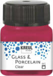 Kreul Clear Festék üveghez és porcelánhoz Wine Red 20 ml 1 db (16293)