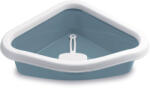 Stefanplast Sprint Corner alomtálca, fehér/kék, 40 x 56 x 14 cm, Stefanplast