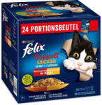 FELIX "Doppelt Lecker" macska tasak MP hús zselés 24x85g