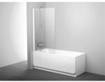 RAVAK PVS1-80 kádparaván fehér, transparent (RAV-79840100Z1)