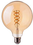V-TAC E27 LED izzó Vintage filament (4.8W/300°) G95 - extra meleg fehér ( 217217)