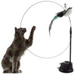 Purlov Macskajáték horgászbot tapadókoronggal, madár és csengő, 95 cm (00022099)