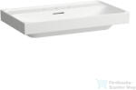 Laufen MEDA 80x46 cm-es falra/bútorra szerelhető mosdó 3 csaplyukkal, matt fehér H8101177571081 (H8101177571081)