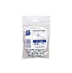 Somogyi Elektronic CHR 6 kábelbilincs szöggel, 6mm, 50 db, kerek vezetékhez - dellaprint