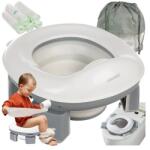 Kruzzel Összecsukható 2 az 1-ben utazó bili + WC szűkítő, 100 higiéniai zacskóval (00025510)