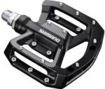 Shimano PD-GR500 DH platform pedál, CNC alumínium, cserélhető szegecsekkel, fekete