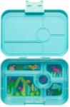 Yumbox Cutie de prânz TAPAS XL 5 1 l, turcoaz / junglă, plastic, Yumbox (YBABIII202310JP)
