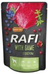 RAFI kutya pástétom vad, vörös- és kék áfonyával alutasak 300g - petguru