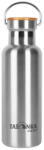 TATONKA Hot + Cold Stuff Bamboo Lid 500 rozsdamentes acél termosz ezüst