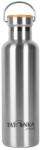 TATONKA Hot + Cold Stuff Bamboo Lid 750 rozsdamentes acél termosz ezüst