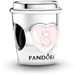 Pandora Moments Kávé elvitelre ezüst charm - 797185EN160 (797185EN160)