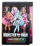 RMS Monster High: Divattervező vázlatfüzet matricákkal (71-0008) - ejatekok