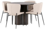  Étkezőgarnitúra Dallas 3989 (Bézs + Fekete)