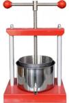 Aldotrade Presă manuală de fructe Aldotrade, din inox, 3 l, 3 l Masina de tocat manual