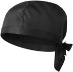  Légáteresztő Poliészter Kalóz Séf Sapka - Tökéletes Grillezéshez, Grillezéshez & Éttermi Főzéshez, Gépben Mosható - Fekete - vegyesbolt