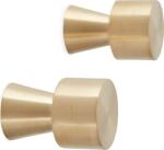 OYOY Cârlige de perete Pin, din alamă, set de 2 buc (10601) Agatator cuier