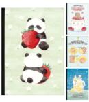 M&G Panda és Medve B5 vonalas jegyzetfüzet (4 minta)