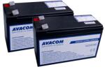 AVACOM Akkumulátorkészlet AVACOM AVA-RBC33-KIT csere RBC33 felújításhoz (2 elem) AVA-RBC33-KIT