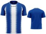 GIVOVA Stripe Sport Póló Férfiaknak - Királyi Kék és Fehér fehér|kék