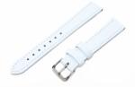  Karóra szíj, fehér színű, 75+115mm/ 16 mm (6286-6)