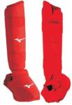 MIZUNO Instep párnázott sípcsont- és lábfejvédők S vörös