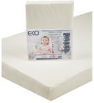 EKO Vízálló Gumis Jersey Lepedő Bézs 120x60cm - Puha, Légáteresztő és Nedvességálló Pamut Lepedő Kiságyhoz