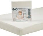 EKO Gumírozott Jersey Lepedő Bézs 120x60cm - Puha, Légáteresztő és Rugalmas Pamut Lepedő Kiságyhoz