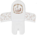 Ceba Baby Basic Etetőszék Betét 38x28cm Glamour Style - Puha, Kényelmes és Könnyen Tisztítható Ülésbetét Babáknak