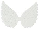  Angyalszárny csipeszes, textil, 9 cm, fehér, 3db/csomag (20C-4040 W1-2)