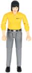 BRUDER Figurină femeie Bruder BWORLD tricou galben, pantaloni gri Figurina