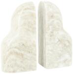 By-Boo Két bézs márvány Montgri könyvtartó készlet 18 cm (BB-240104)