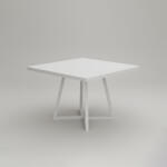 Dollcini Otthon Modern Étkezőasztal, 80x80 cm - Kis Terekbe, Több színben - Fehér (WRH_JO280_White)